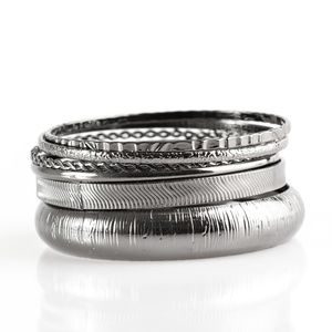 Standout Shimmer - Black Bracelets